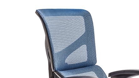 Kancelářská židle Merope - Detail opěráku